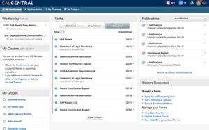 calcentral berkeley|calnet dashboard.